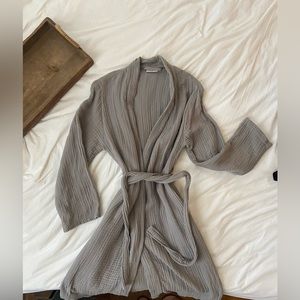 Parachute Cloud Cotton and Waffle Bath Robe